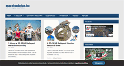 Desktop Screenshot of maratonfutas.hu